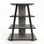 Hanah Home Soporte para TV Lyno - Gris retro, Negro